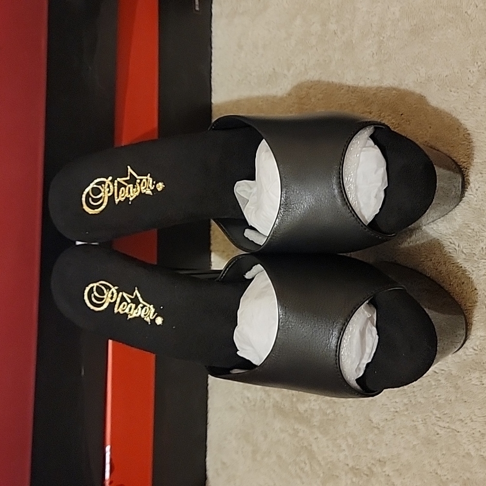 Pleaser Platform heels black sz11